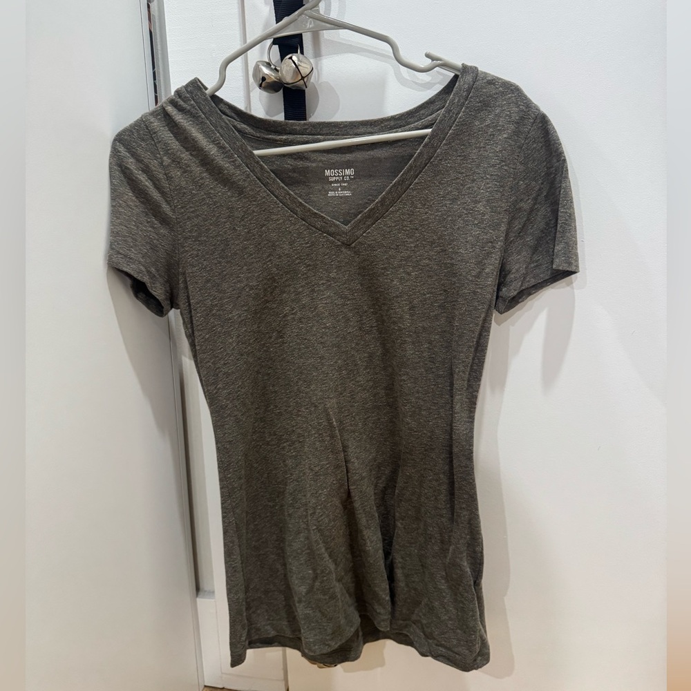 Mossimo Supply Co. Women's V-Neck Short Sleeve Tee